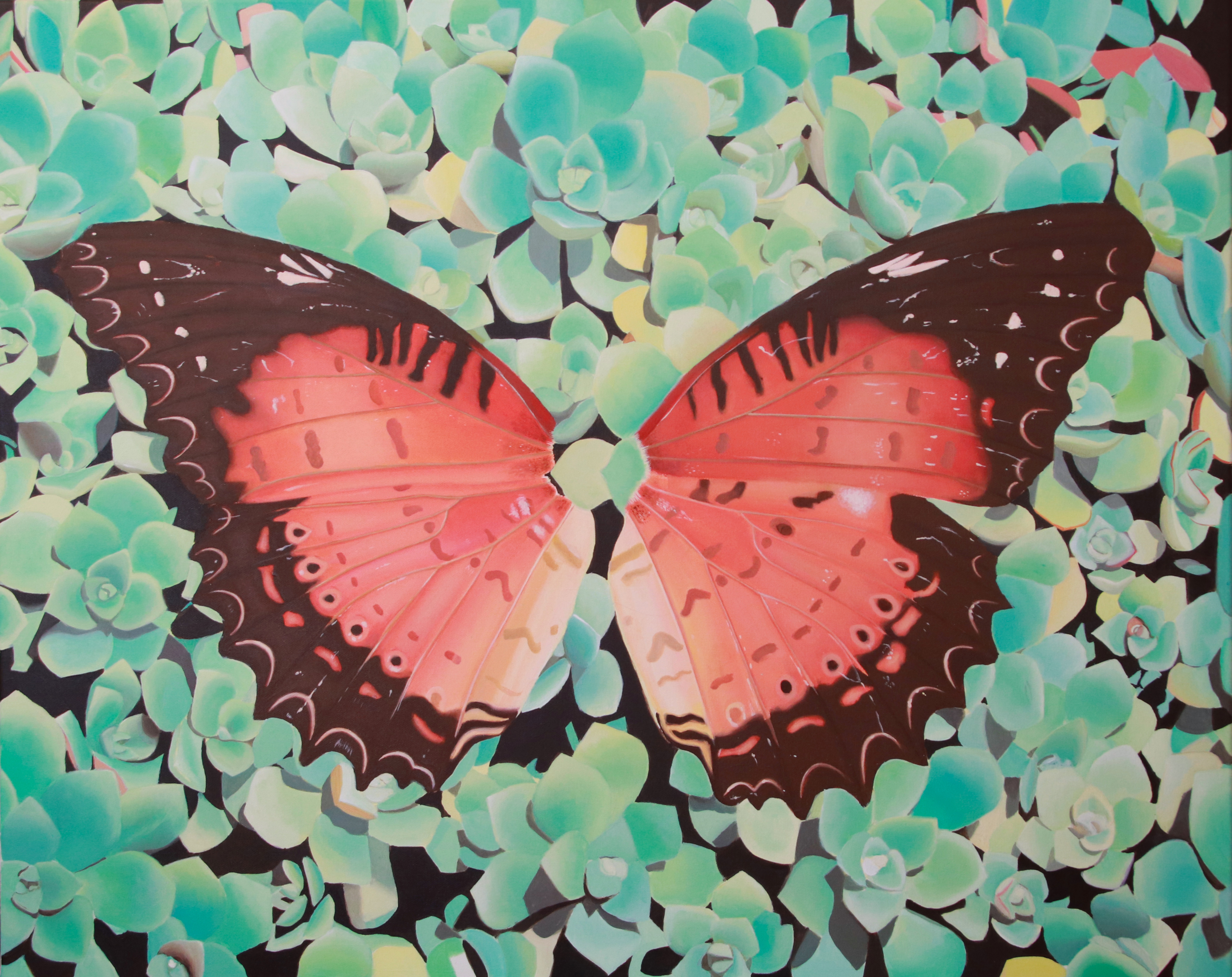 Nymphalidae_80x100cm